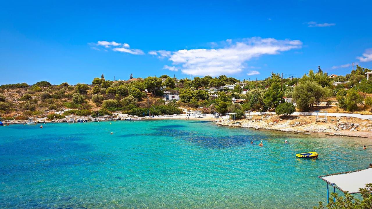 Ξένιος Ζευς Ηλιακτής. Χώρος Χαλάρωσης & Ξεκούρασης Lejlighed Agios Georgios  Eksteriør billede